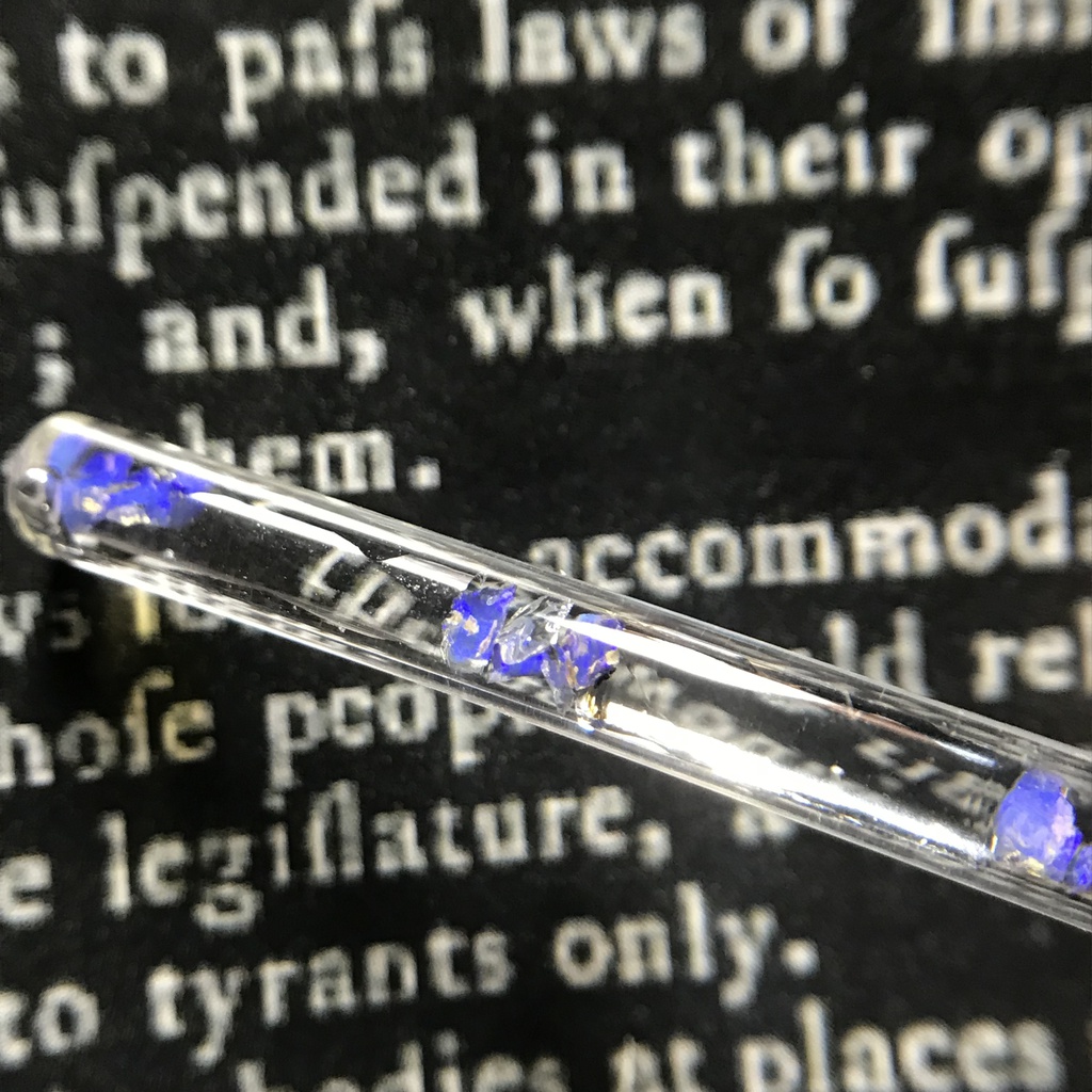 【レビュー用試作品】オパール入り試験管C