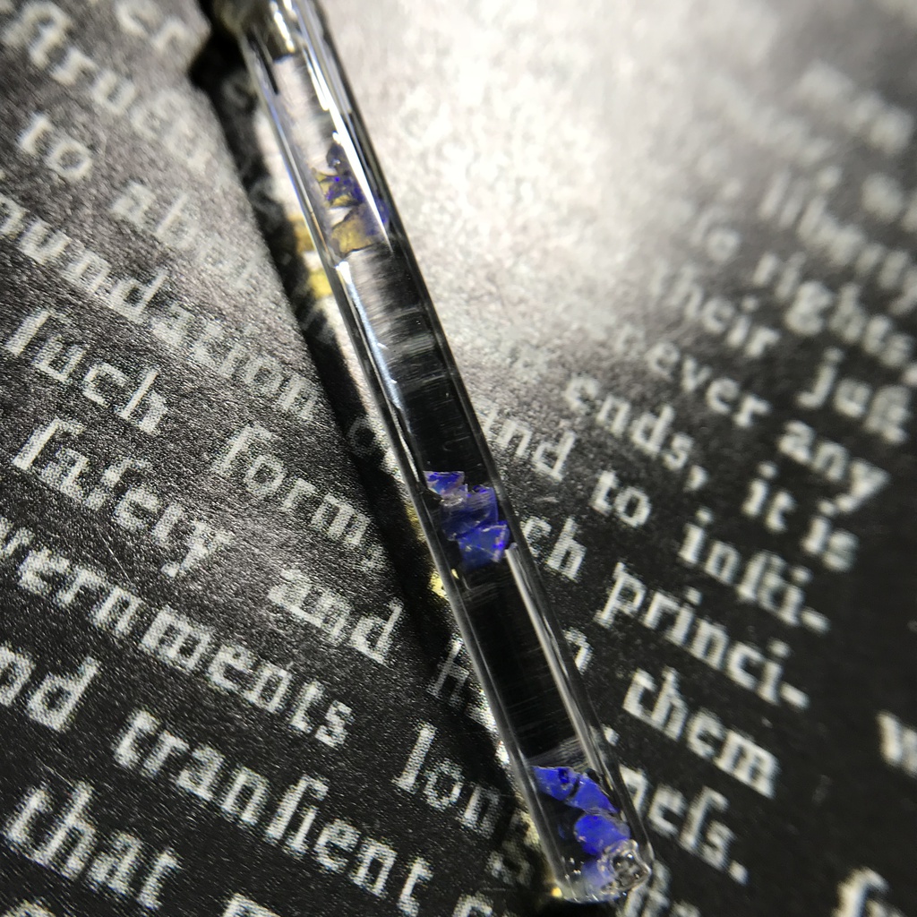 【レビュー用試作品】オパール入り試験管C