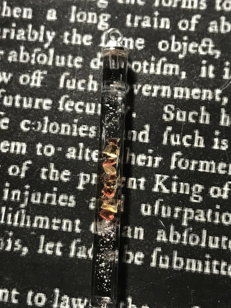 【レビュー用試作品】サファイア入り試験管B