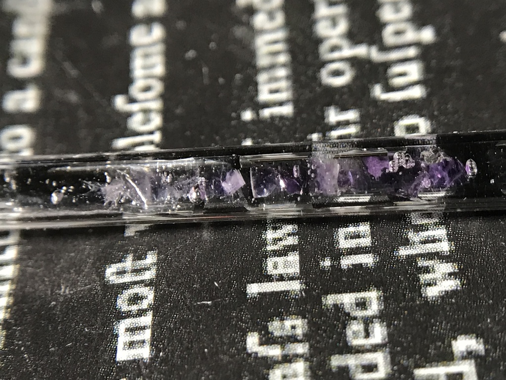 【レビュー用試作品】アメジスト入り試験管