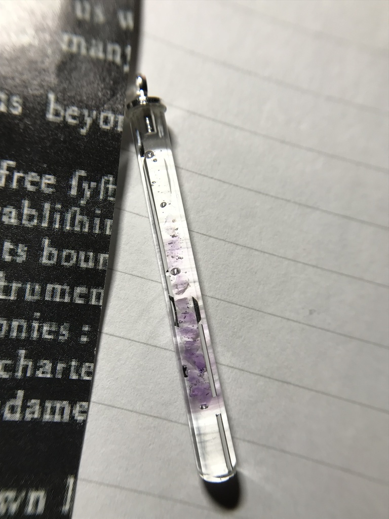 【レビュー用試作品】アメジスト入り試験管