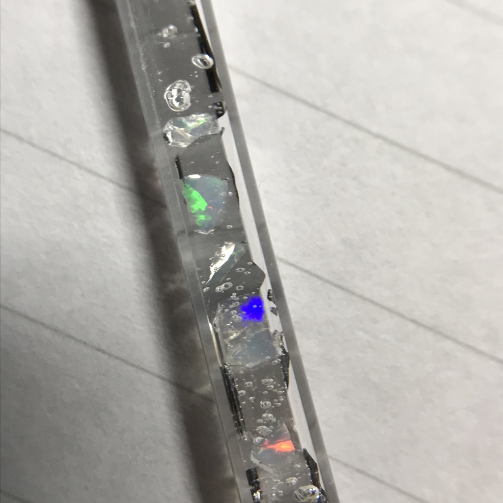 【レビュー用試作品】オパール入り試験管E