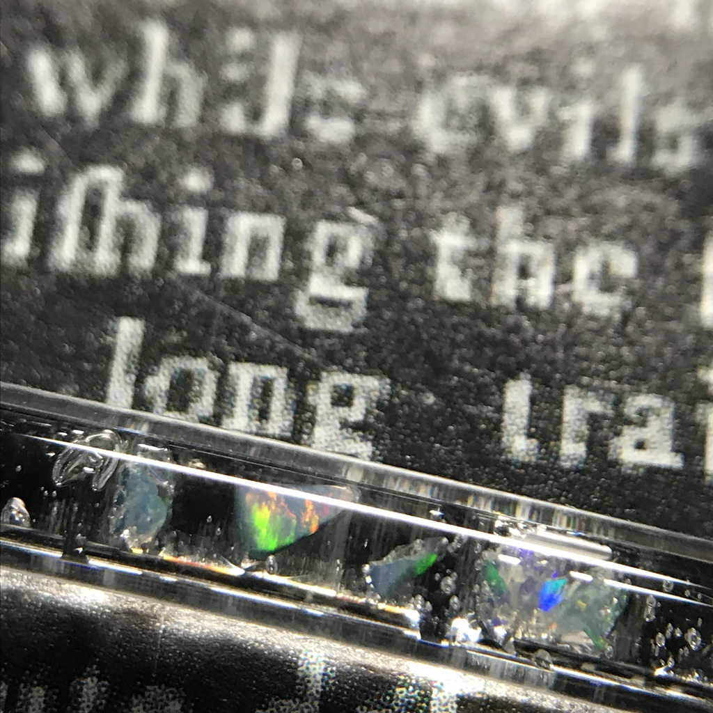 【レビュー用試作品】オパール入り試験管E