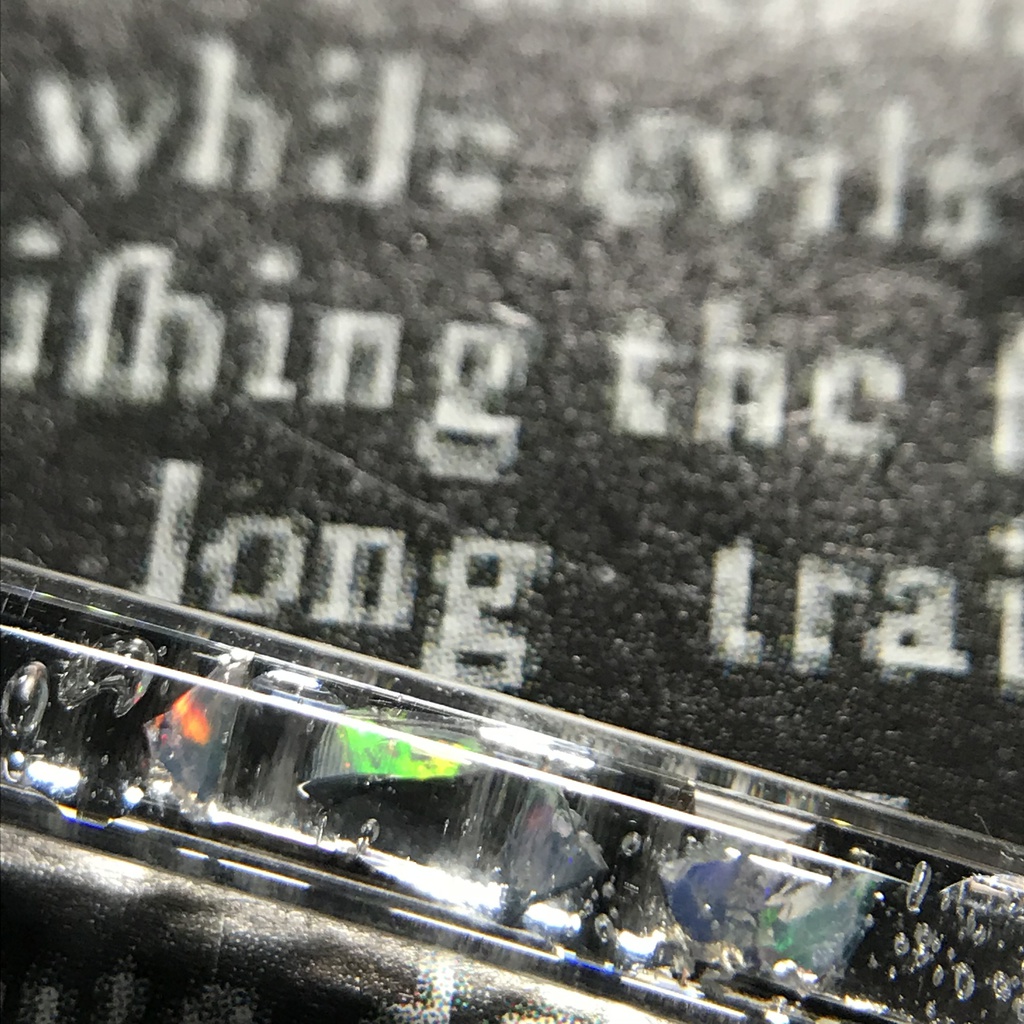 【レビュー用試作品】オパール入り試験管E