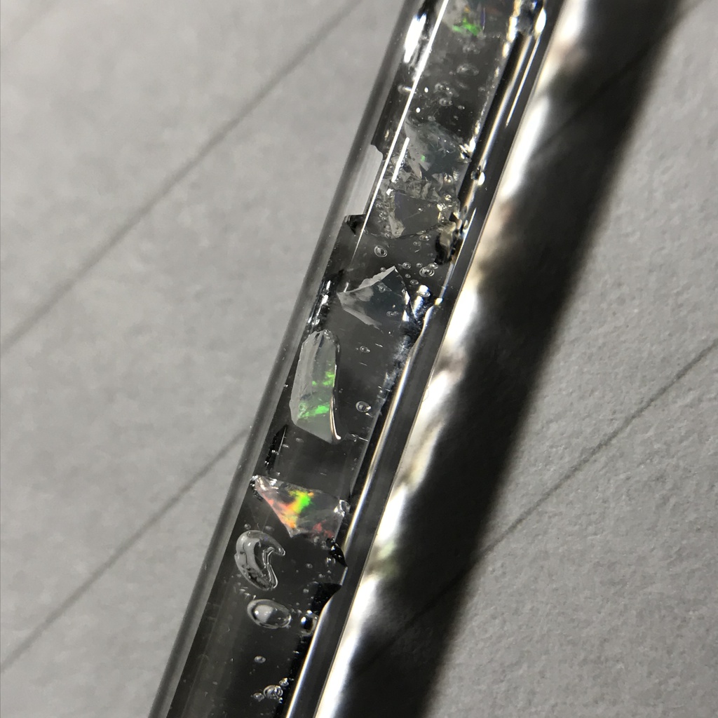 【レビュー用試作品】オパール入り試験管E