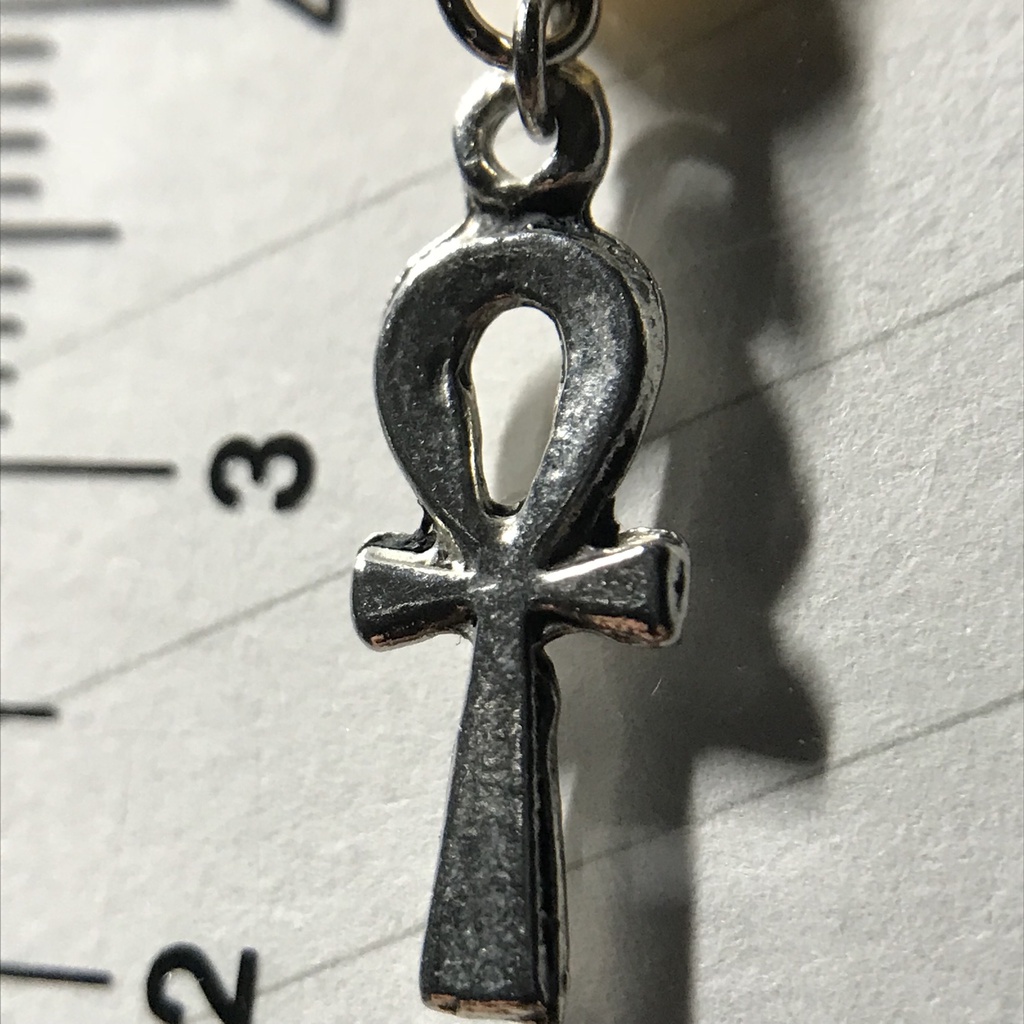 【試作品】琥珀とアンクのチャーム