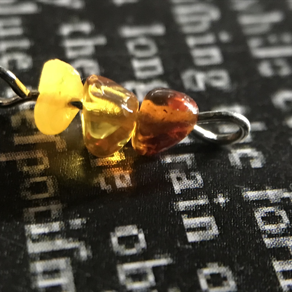 【試作品】琥珀とアンクのチャーム