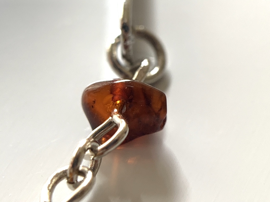 【再販】琥珀とペリドットとヒマワリのしおり