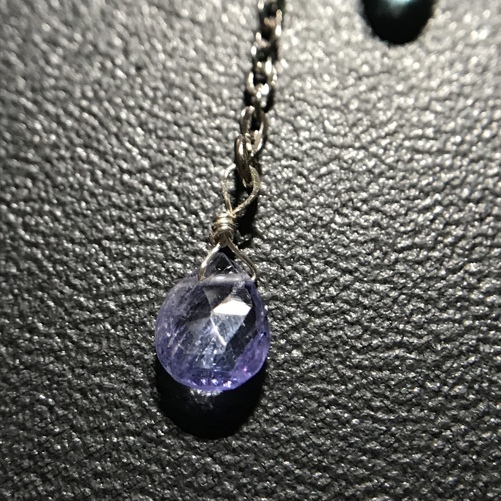 【試作品】タンザナイトとアパタイトとクラゲのチャーム