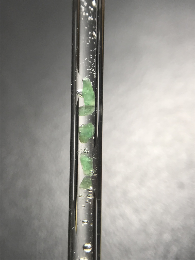 【レビュー用試作品】翡翠入り試験管