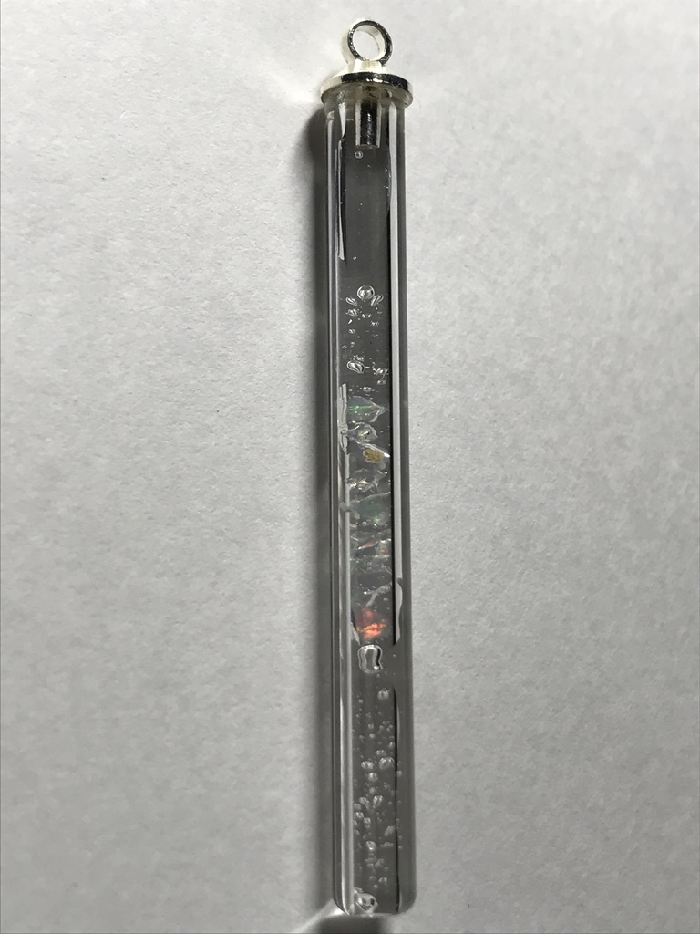 【レビュー用試作品】オパール入り試験管F