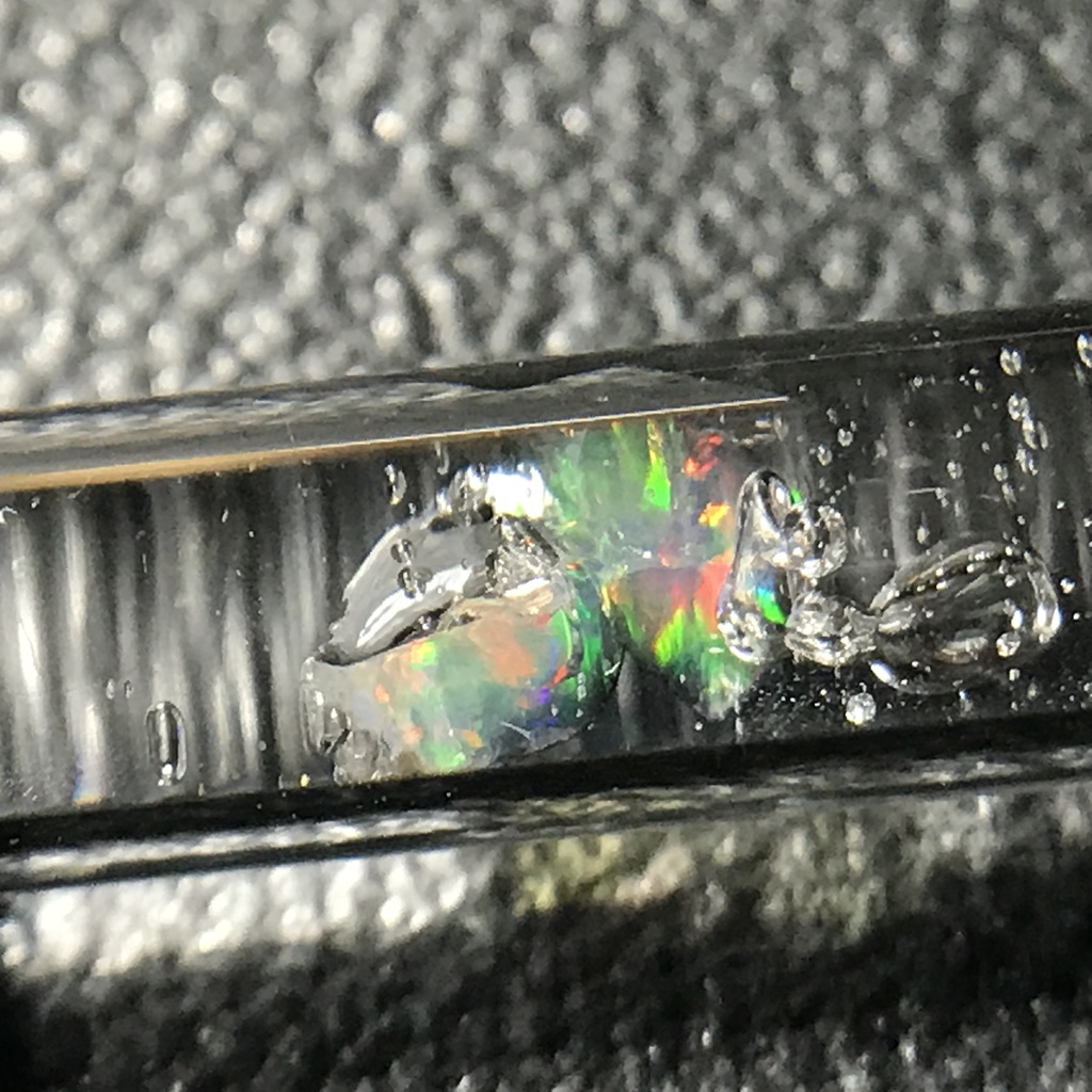 【レビュー用試作品】オパール入り試験管(小)