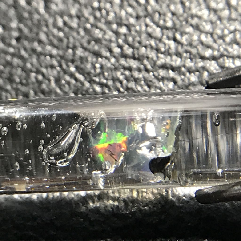 【レビュー用試作品】オパール入り試験管(小)