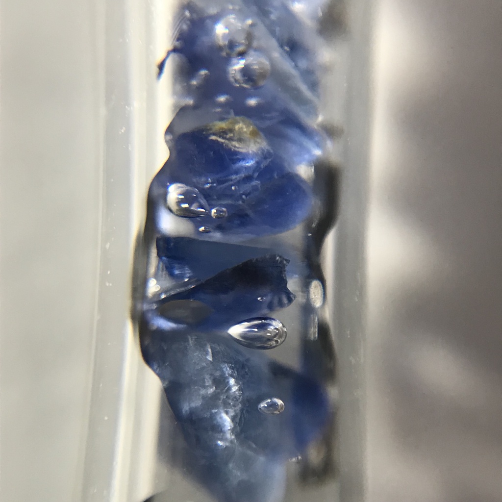 【レビュー用試作品】サファイア入り試験管D