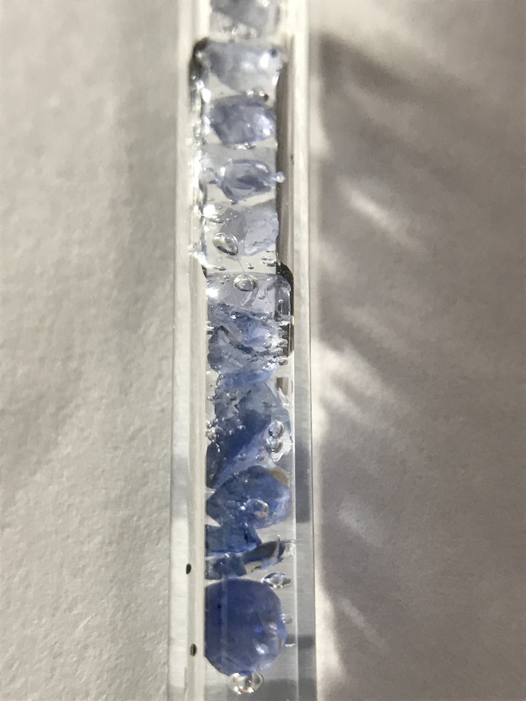 【レビュー用試作品】サファイア入り試験管D