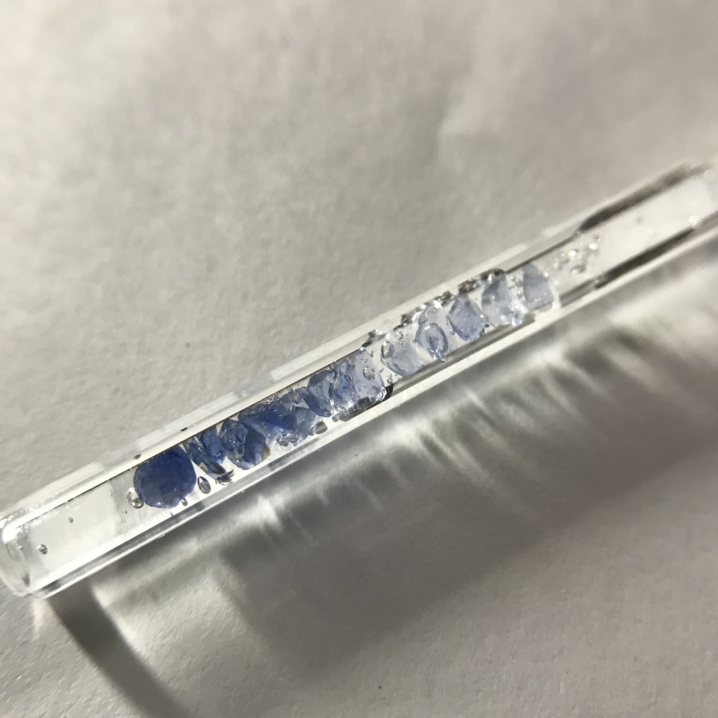 【レビュー用試作品】サファイア入り試験管D