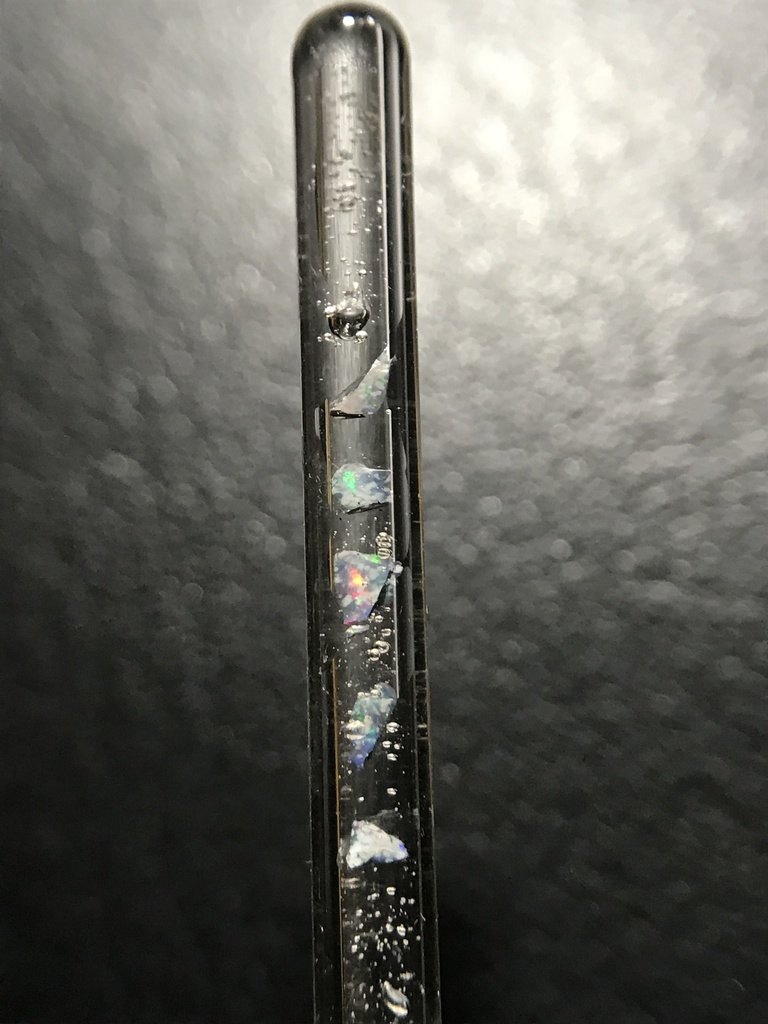 【レビュー用試作品】オパール入り試験管G