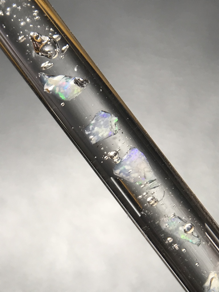 【レビュー用試作品】オパール入り試験管G