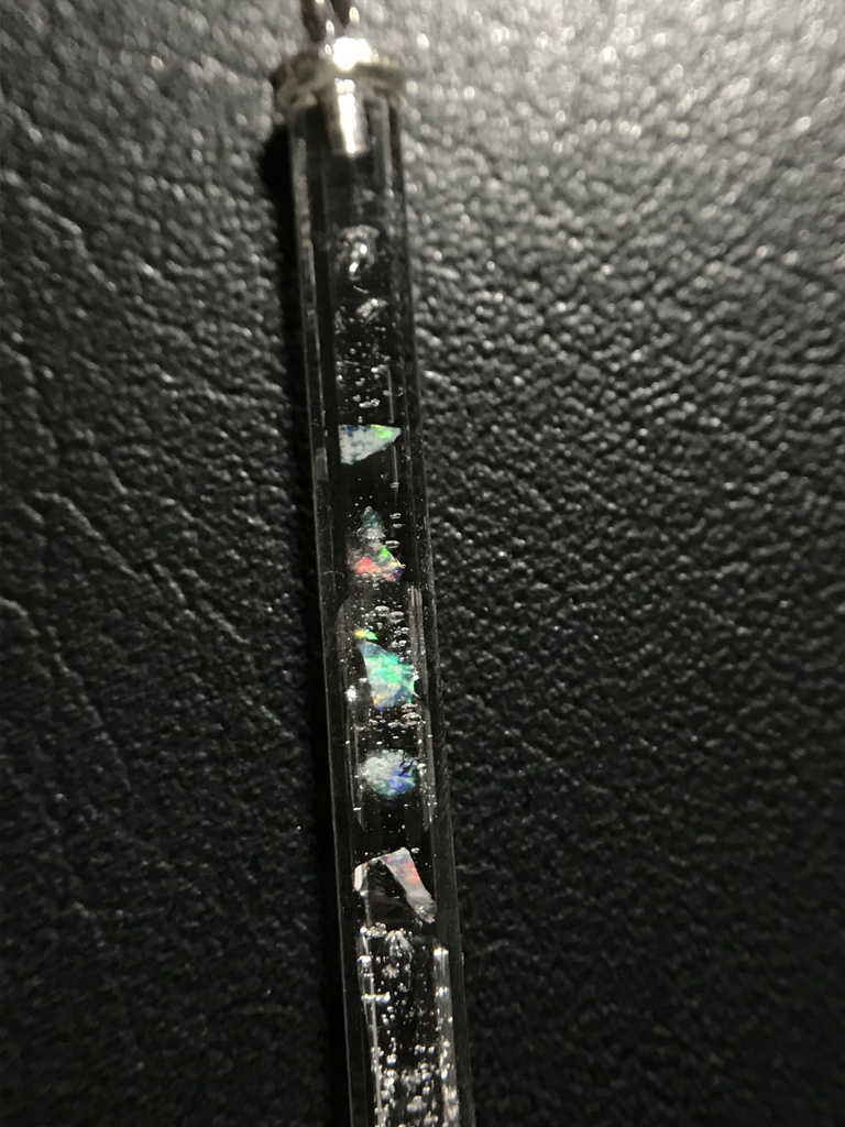 【レビュー用試作品】オパール入り試験管G