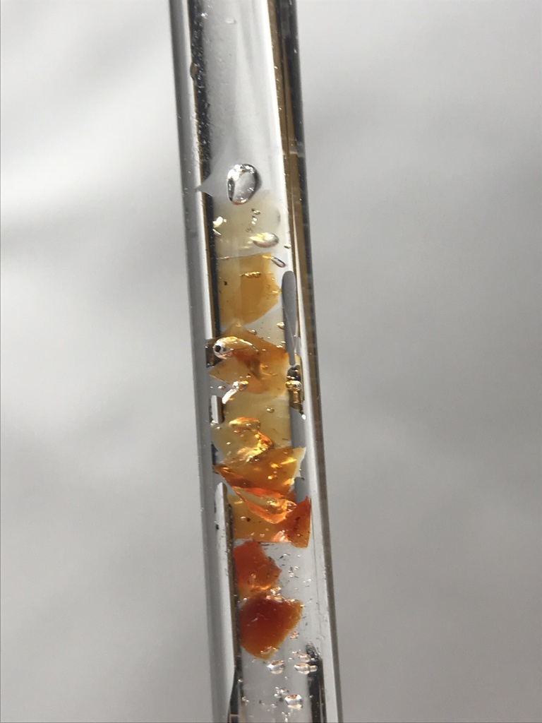 【レビュー用試作品】(訳あり)カーネリアン入り試験管