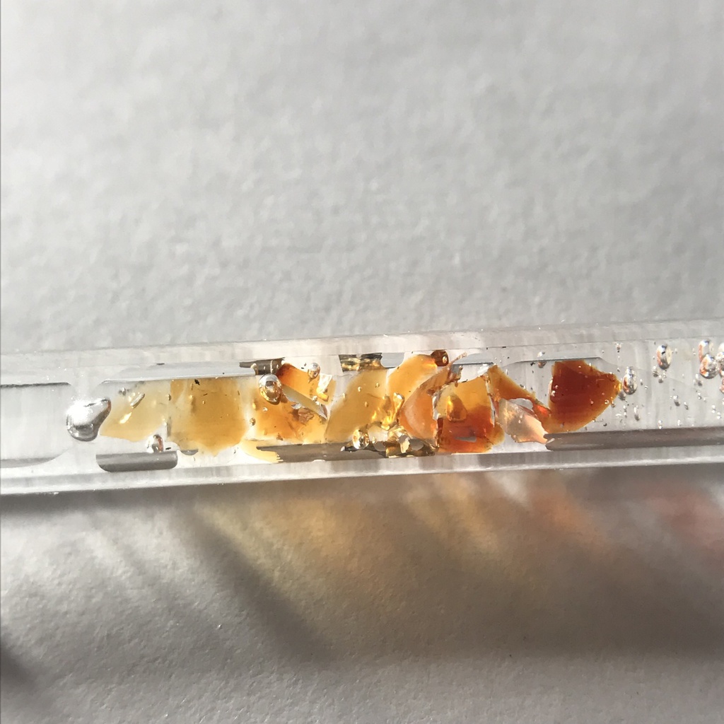 【レビュー用試作品】(訳あり)カーネリアン入り試験管