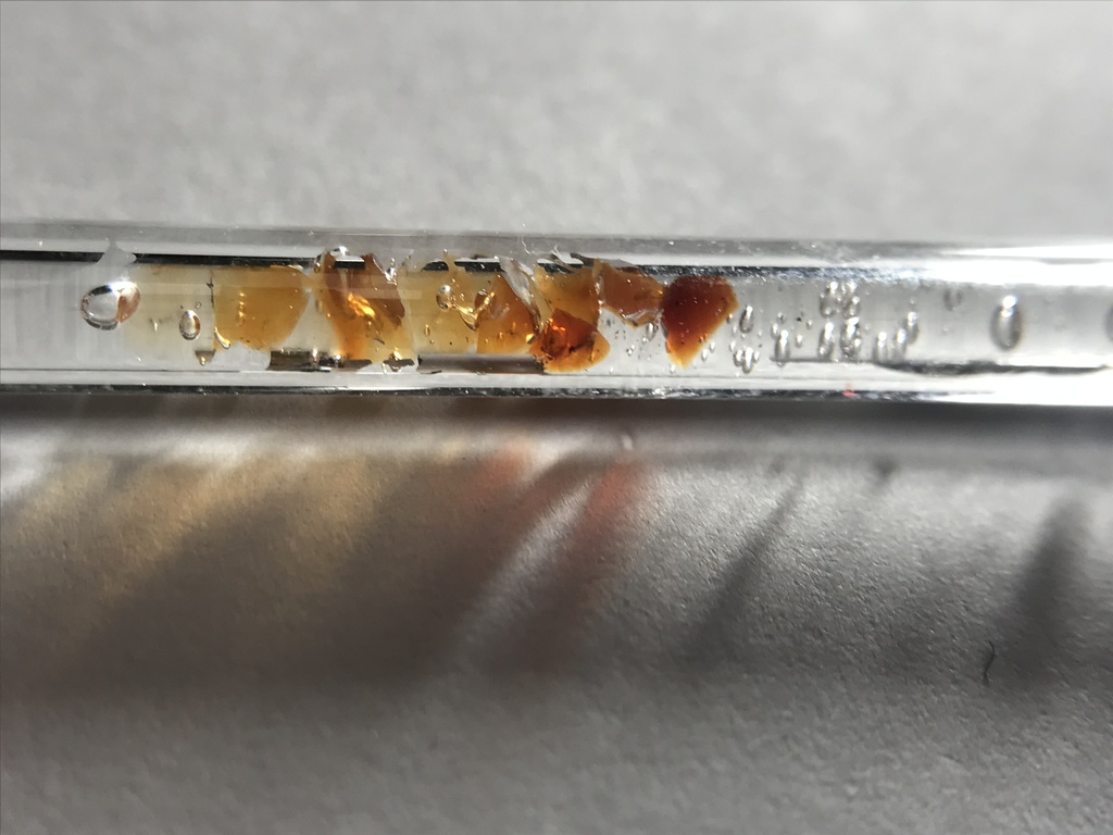 【レビュー用試作品】(訳あり)カーネリアン入り試験管