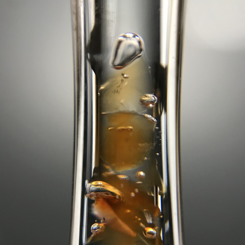 【レビュー用試作品】(訳あり)カーネリアン入り試験管