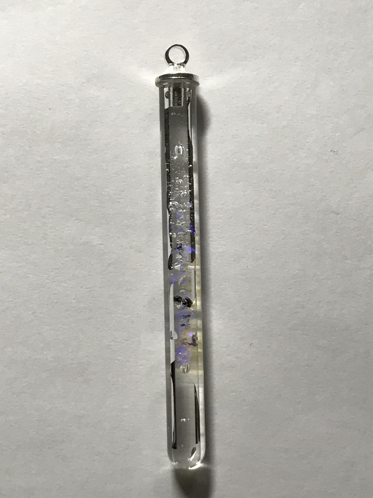 【レビュー用試作品】オパール入り試験管H
