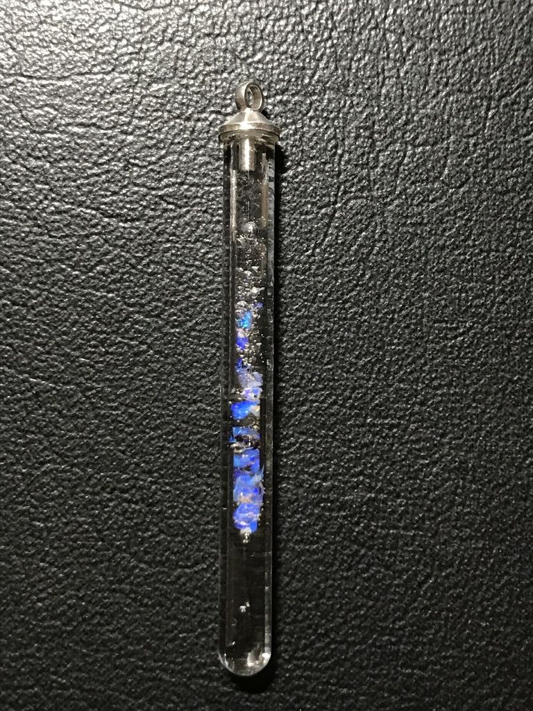 【レビュー用試作品】オパール入り試験管H