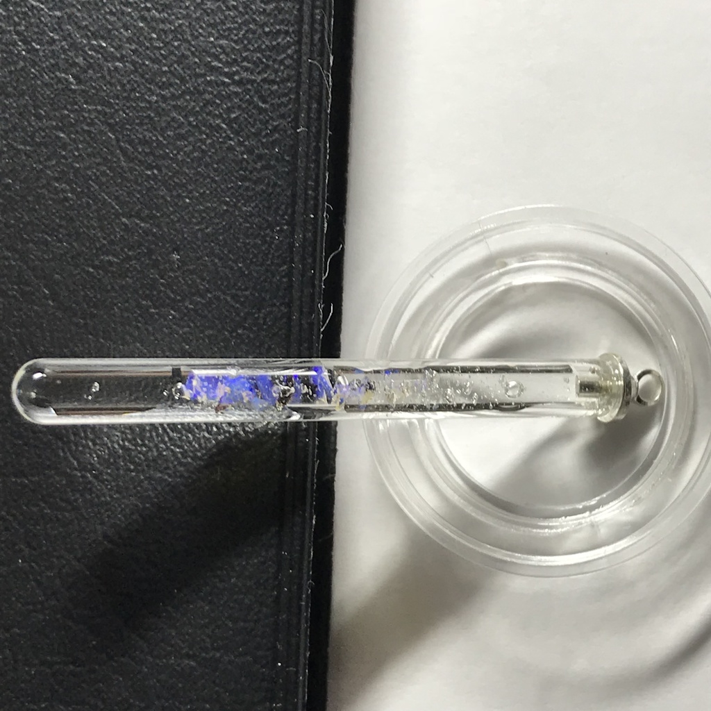 【レビュー用試作品】オパール入り試験管H