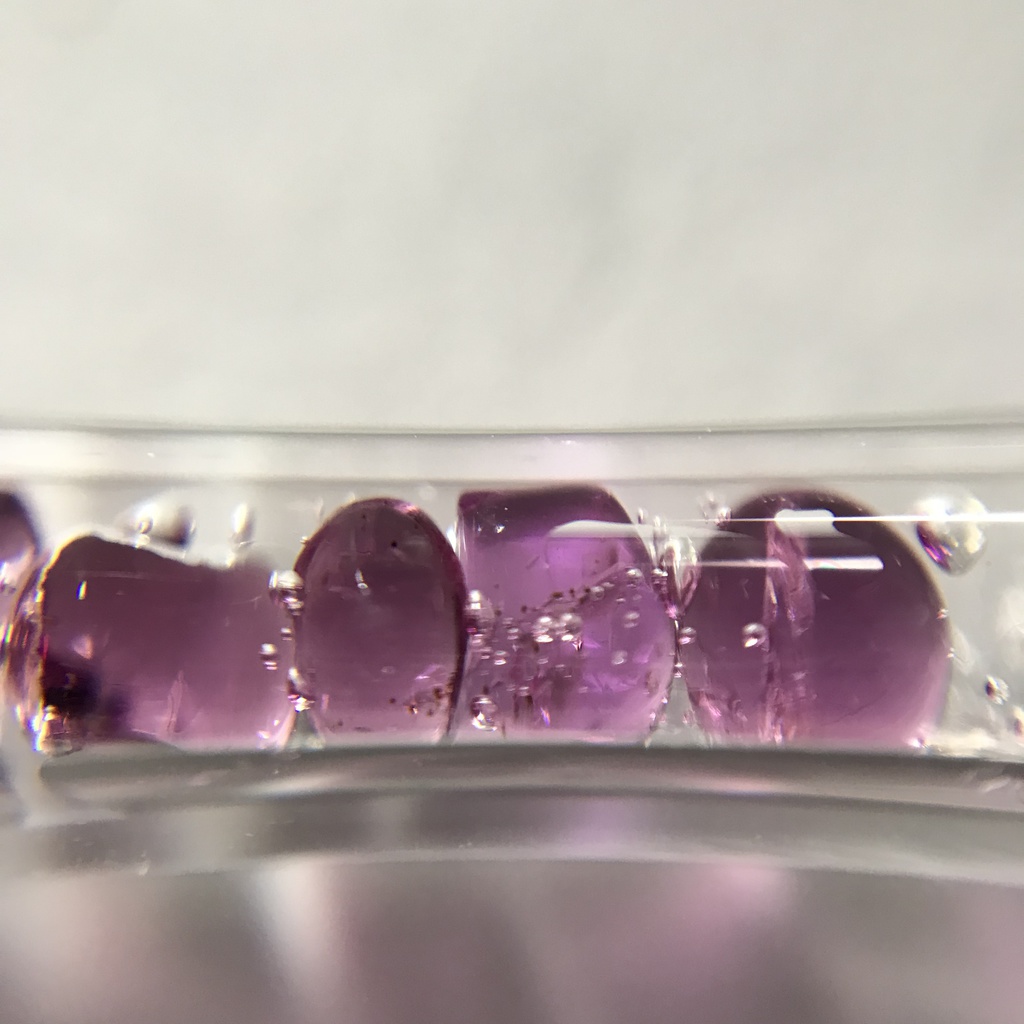 【レビュー用試作品】ロードライトガーネット入り試験管