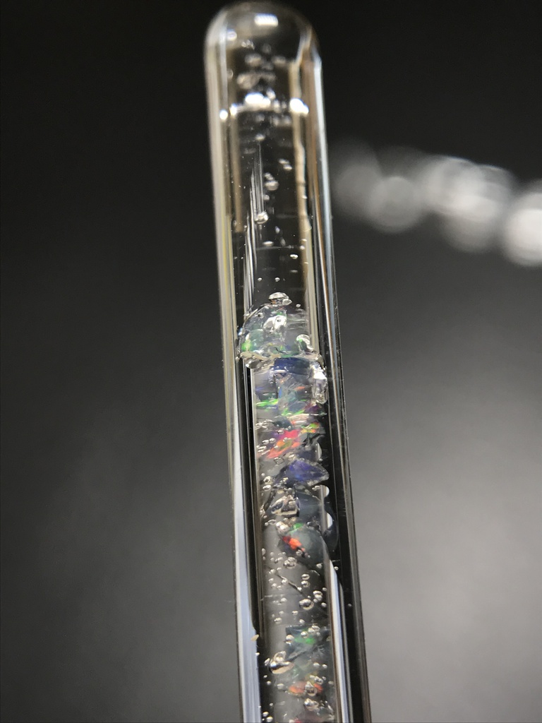 【レビュー用試作品】オパール入り試験管J