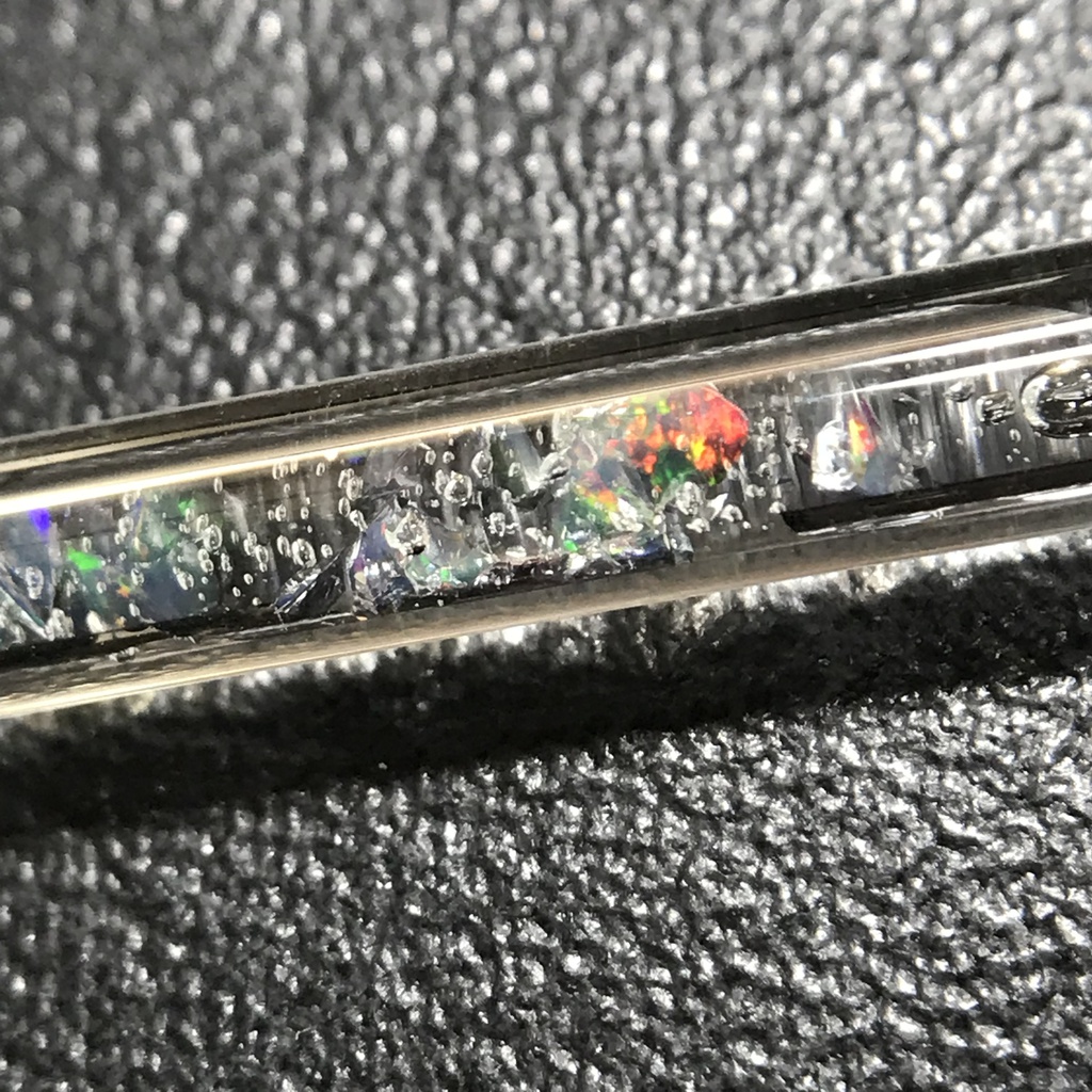 【レビュー用試作品】オパール入り試験管J