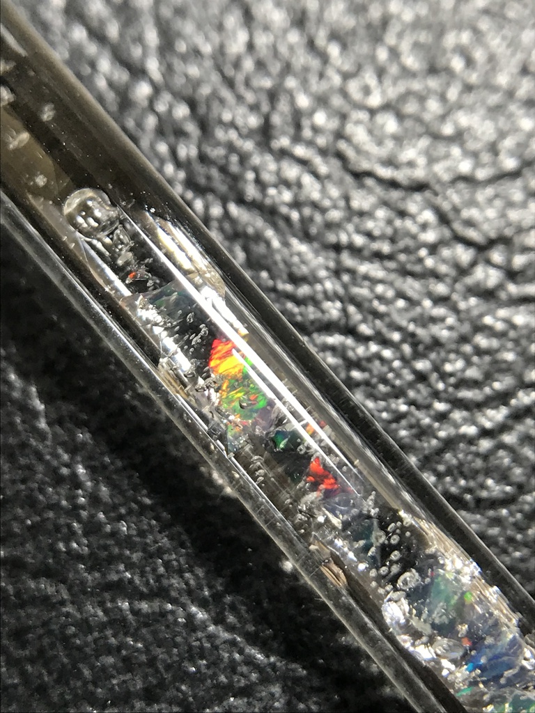 【レビュー用試作品】オパール入り試験管J