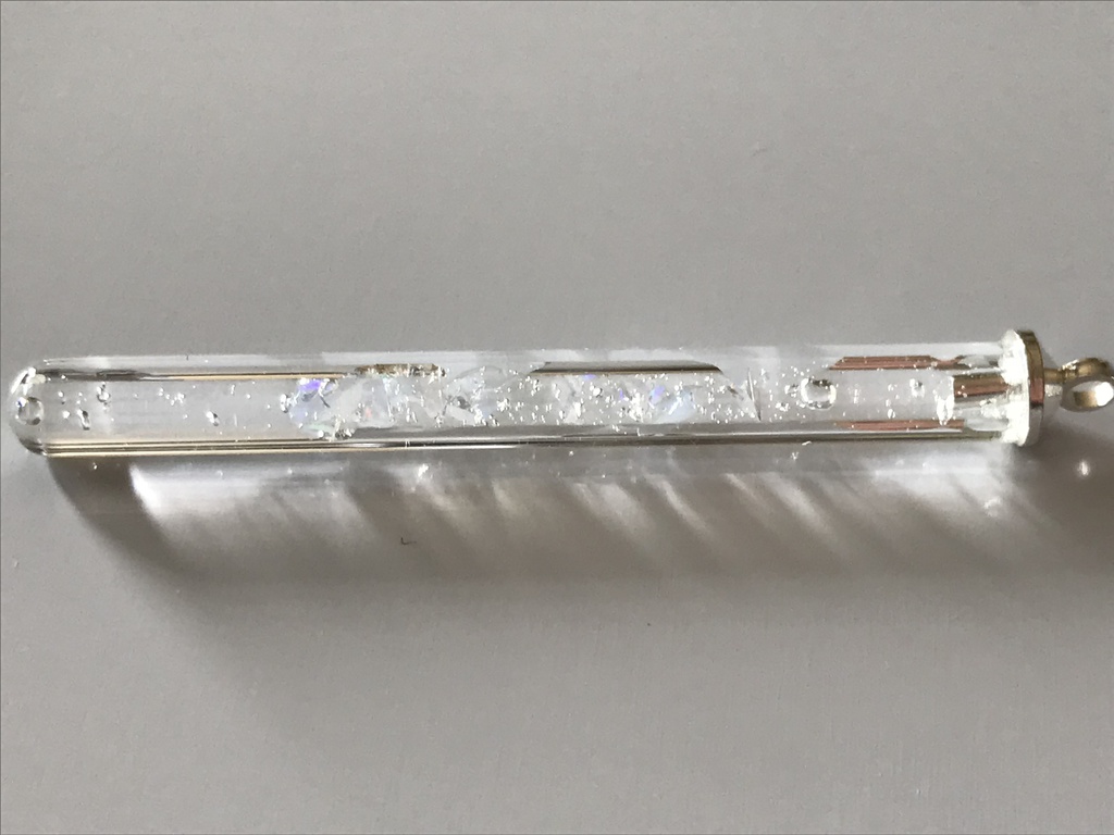 【レビュー用試作品】オパール入り試験管J