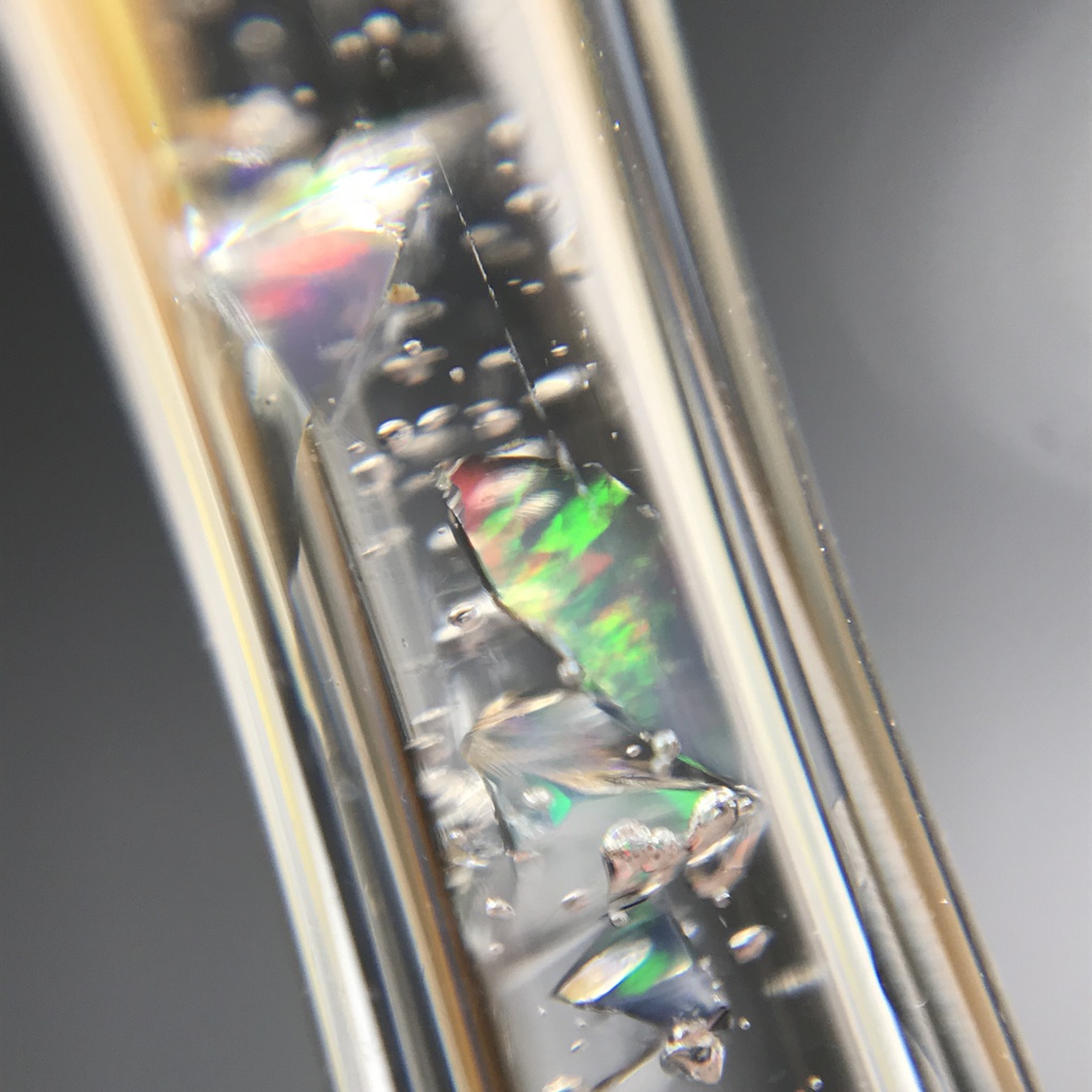 【レビュー用試作品】オパール入り試験管J