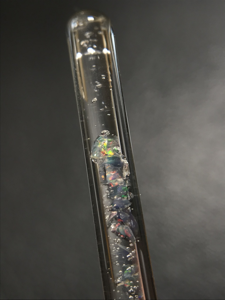 【レビュー用試作品】オパール入り試験管J