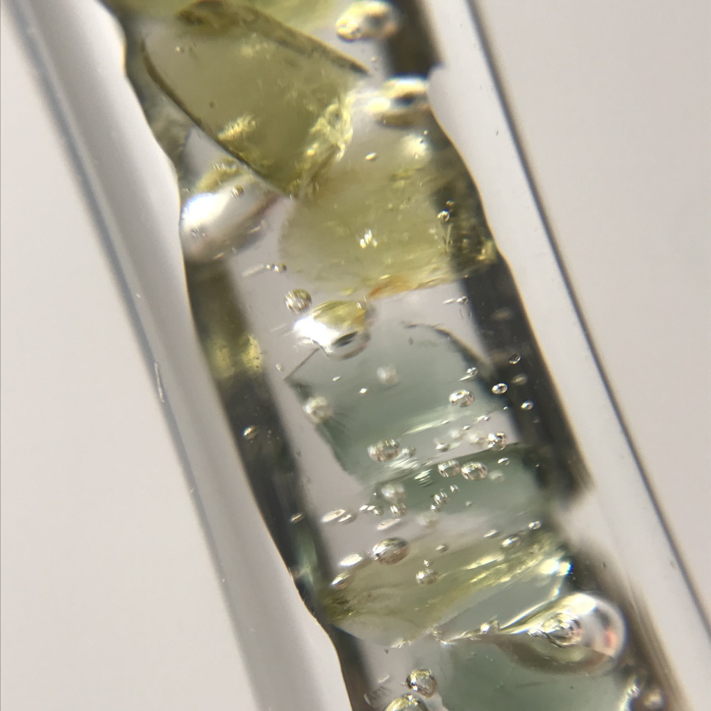 【レビュー用試作品】(訳あり)トルマリン入り試験管