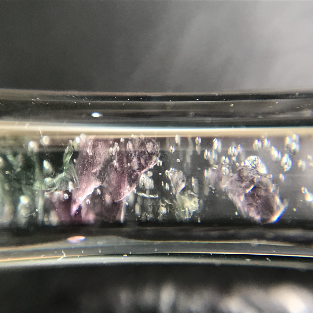 【レビュー用試作品】(訳あり)トルマリン入り試験管