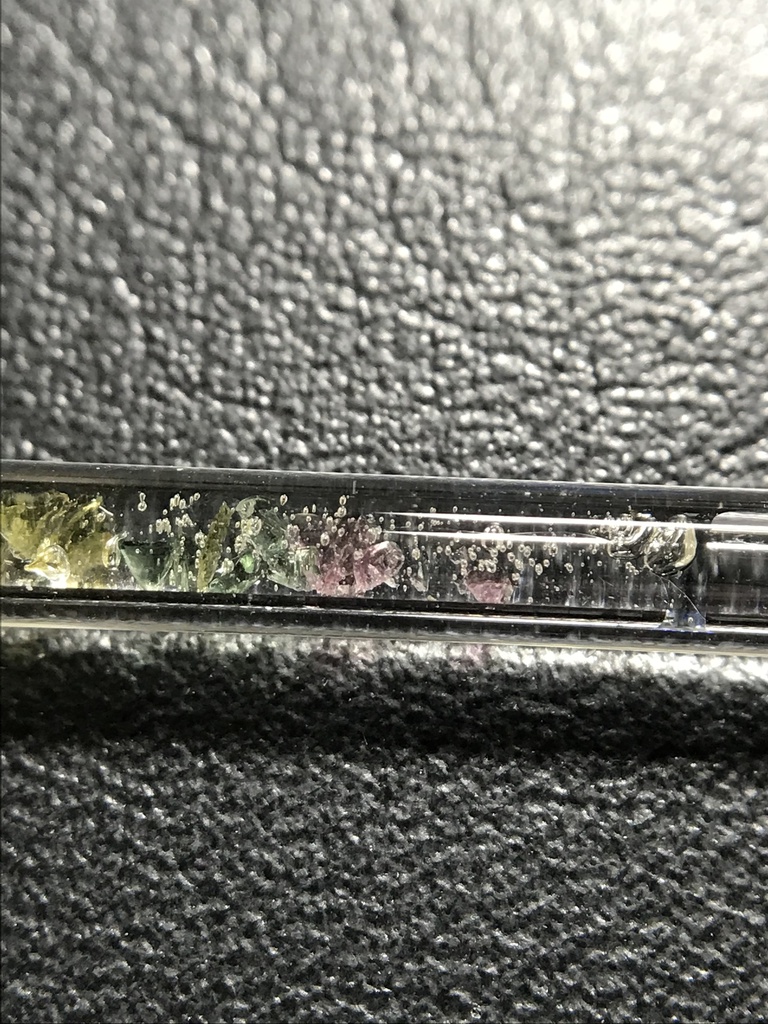 【レビュー用試作品】(訳あり)トルマリン入り試験管