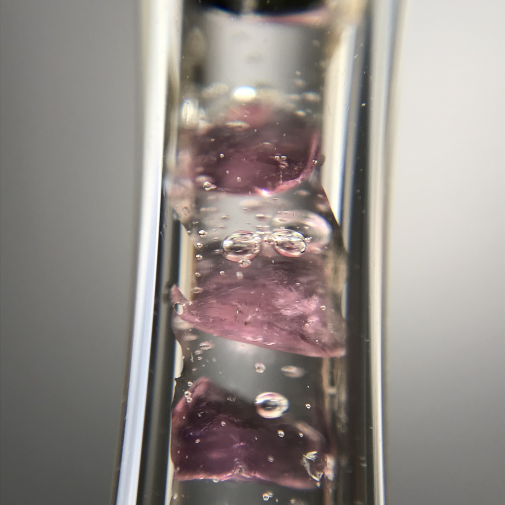 【レビュー用試作品】トルマリン入り試験管B