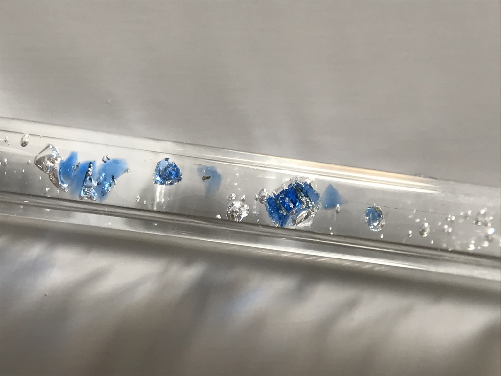 【レビュー用試作品】(訳あり)アウイン入り試験管