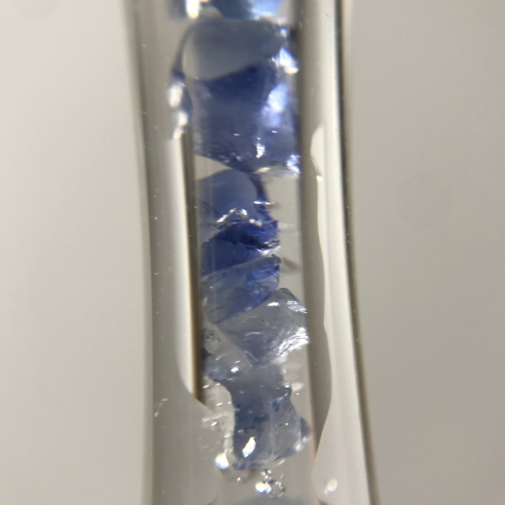 【レビュー用試作品】サファイア入り試験管E