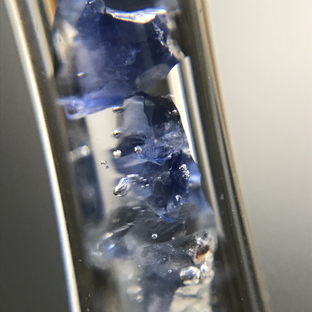 【レビュー用試作品】サファイア入り試験管E