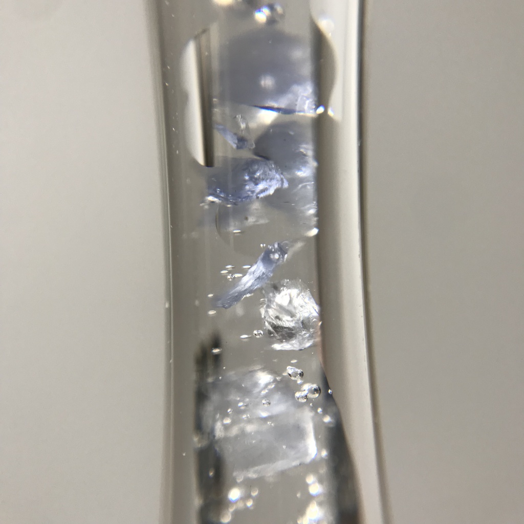 【レビュー用試作品】サファイア入り試験管E