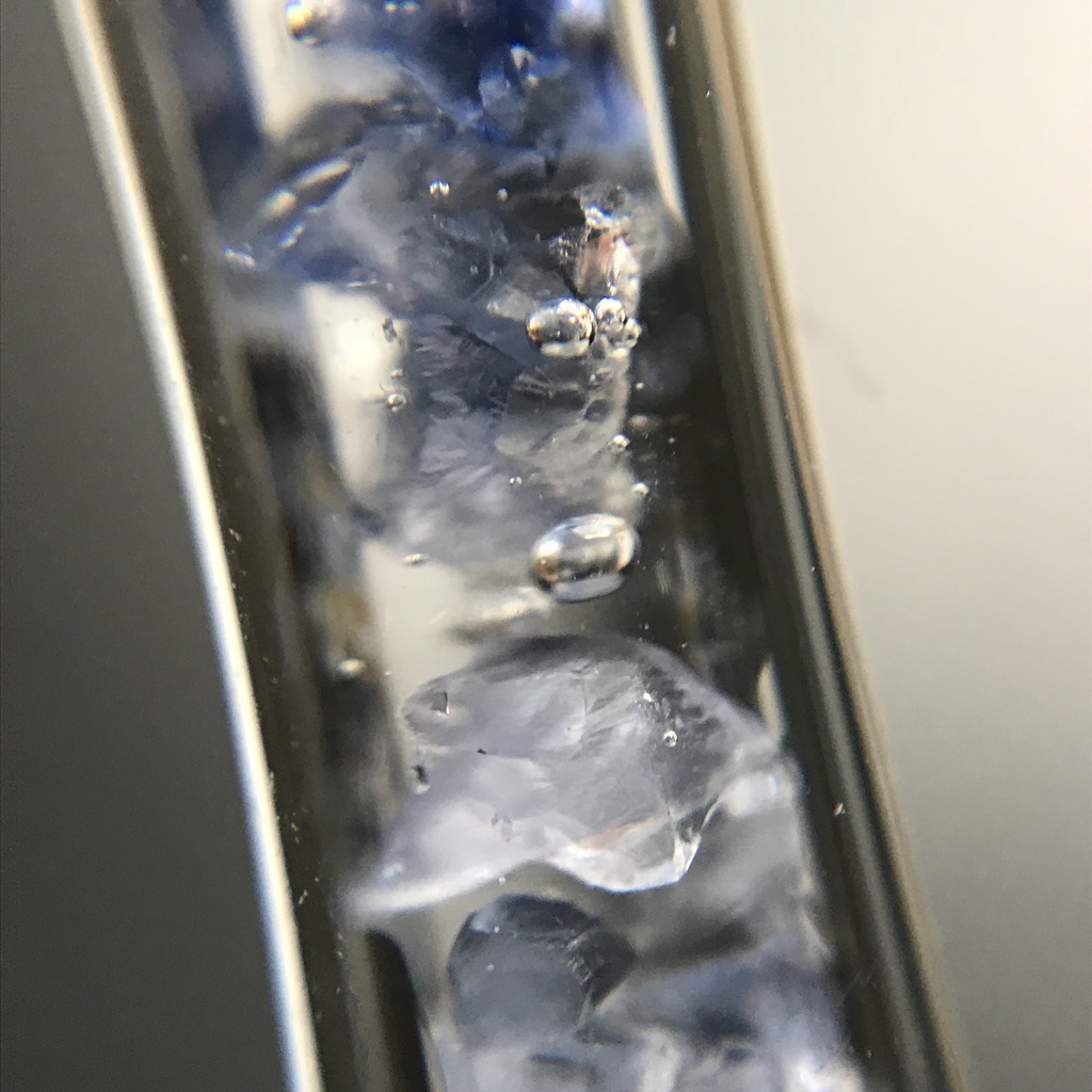 【レビュー用試作品】サファイア入り試験管E