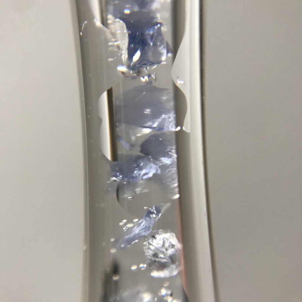 【レビュー用試作品】サファイア入り試験管E