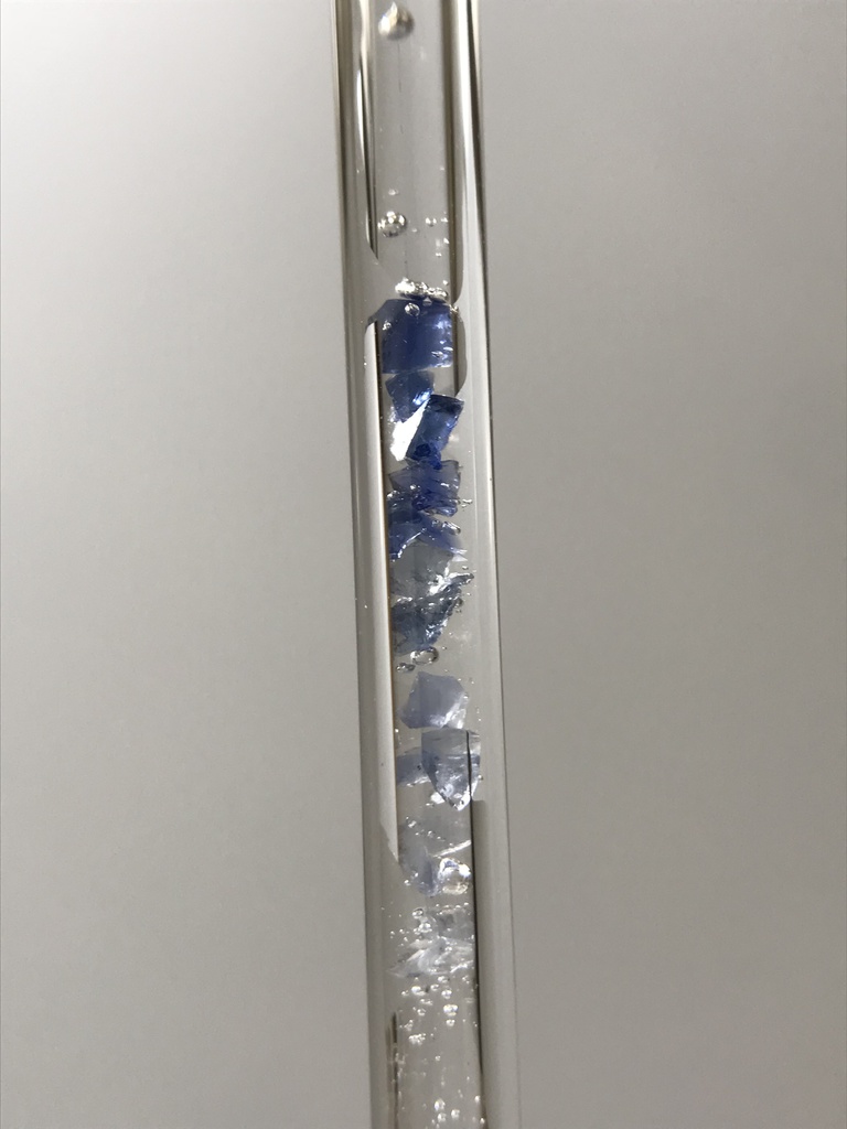 【レビュー用試作品】サファイア入り試験管E