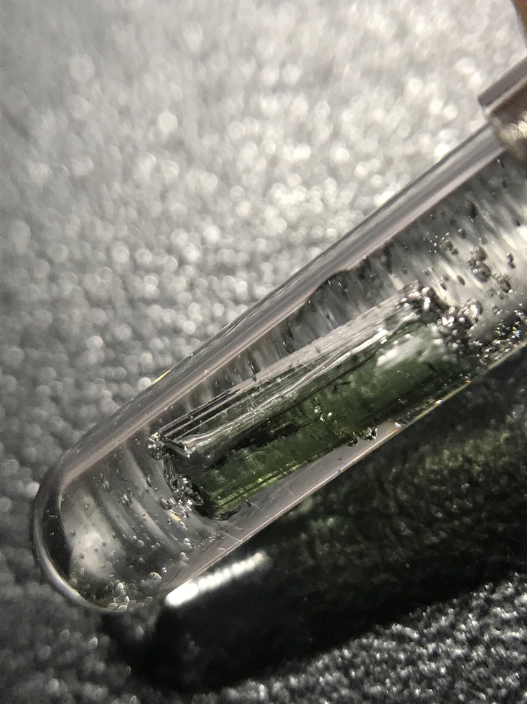 【レビュー用試作品】トルマリン入り試験管(中)