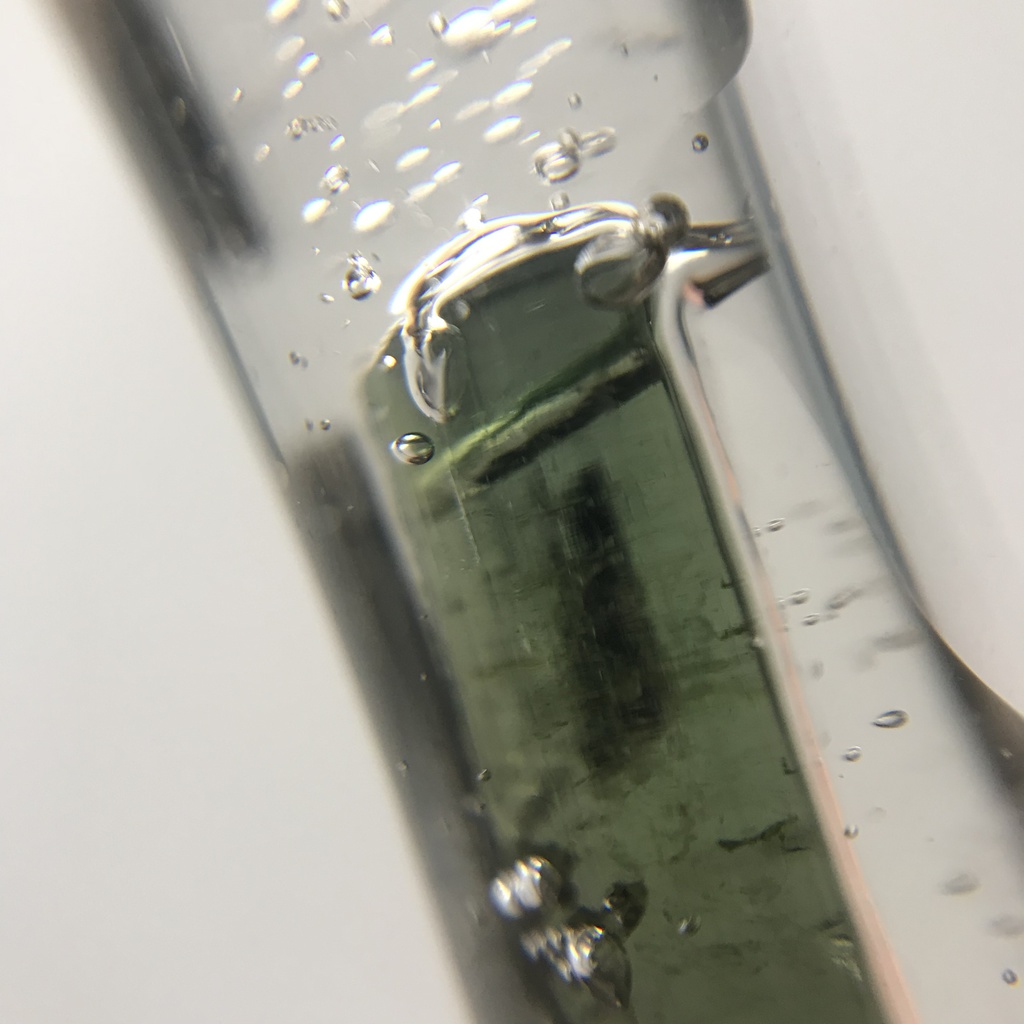 【レビュー用試作品】トルマリン入り試験管(中)